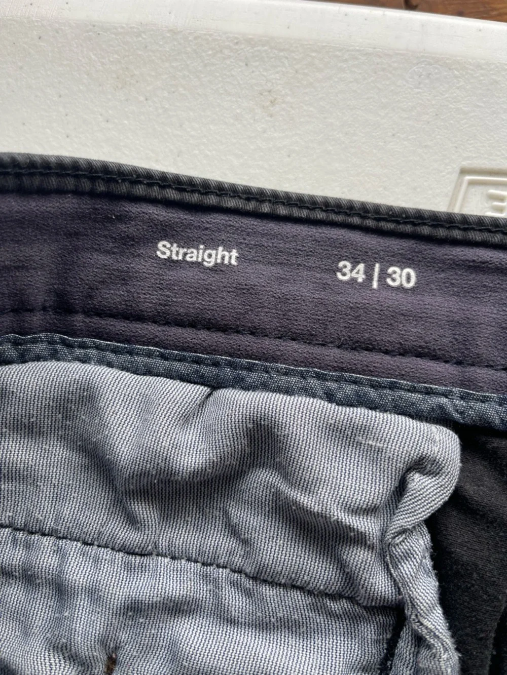 Sonoma Men's Casual Flexwear Pants in Charcoal Black 34/30 - Picture 7 of 13